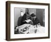 Design Room at a Printing Company, Mexborough, South Yorkshire, 1959-Michael Walters-Framed Photographic Print