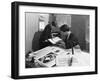 Design Room at a Printing Company, Mexborough, South Yorkshire, 1959-Michael Walters-Framed Photographic Print