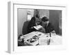 Design Room at a Printing Company, Mexborough, South Yorkshire, 1959-Michael Walters-Framed Photographic Print