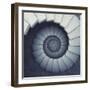 Design Spiral Staircase Made Of Concrete-FreshPaint-Framed Art Print