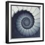 Design Spiral Staircase Made Of Concrete-FreshPaint-Framed Art Print