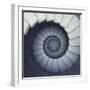 Design Spiral Staircase Made Of Concrete-FreshPaint-Framed Art Print