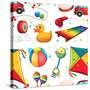 Design with Many Toys-Daniel Cole-Stretched Canvas