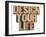 Design Your Life-PixelsAway-Framed Art Print