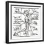 Designation of Parts That Each Sign Governs-null-Framed Giclee Print