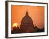 Designed by Michelangelo, the Dome of St. Peters Basilica Dominates Vatican City's Skyline., 1971 (-Ted Spiegel-Framed Giclee Print