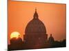 Designed by Michelangelo, the Dome of St. Peters Basilica Dominates Vatican City's Skyline., 1971 (-Ted Spiegel-Mounted Giclee Print