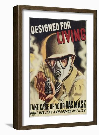 Designed for Living Poster-Sascha Maurer-Framed Giclee Print