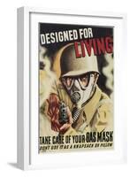 Designed for Living Poster-Sascha Maurer-Framed Giclee Print