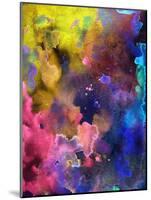 Designed Grunge Paper Texture - Bright Artistic Background-run4it-Mounted Art Print