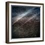 Designed Medium Format Film Background-Taigi-Framed Art Print