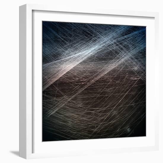 Designed Medium Format Film Background-Taigi-Framed Art Print