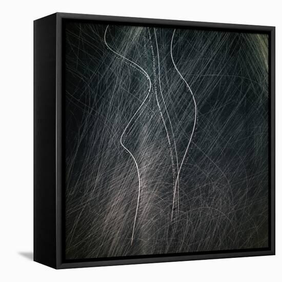 Designed Medium Format Film Background-Taigi-Framed Stretched Canvas