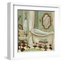 Designer Bath I-Karen Dupré-Framed Art Print