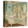 Designer Bath II-Dupre-Stretched Canvas