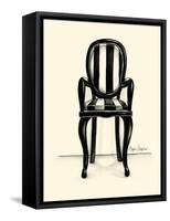 Designer Chair I-Megan Meagher-Framed Stretched Canvas