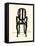 Designer Chair I-Megan Meagher-Framed Stretched Canvas