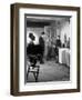 Designer in a Photographic Studio, Mexborough, South Yorkshire, 1964-Michael Walters-Framed Photographic Print