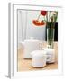 Designer Tableware: Coffee Pot, Sugar Bowl & Milk Jug-null-Framed Photographic Print