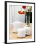 Designer Tableware: Coffee Pot, Sugar Bowl & Milk Jug-null-Framed Photographic Print