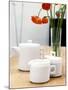 Designer Tableware: Coffee Pot, Sugar Bowl & Milk Jug-null-Mounted Photographic Print