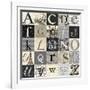 Designing Alphabet-Morgan Yamada-Framed Art Print