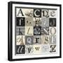 Designing Alphabet-Morgan Yamada-Framed Art Print