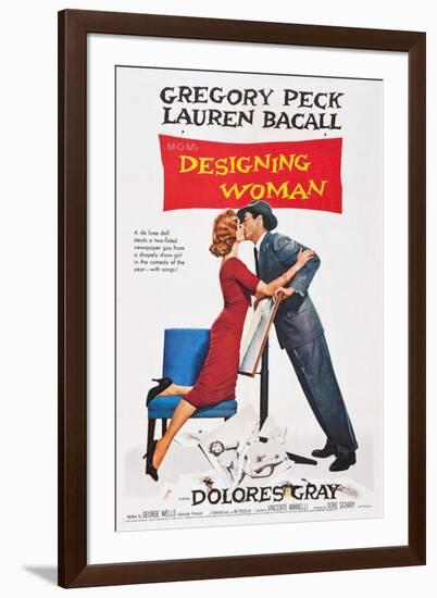 Designing Woman-null-Framed Art Print