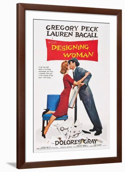 Designing Woman-null-Framed Art Print