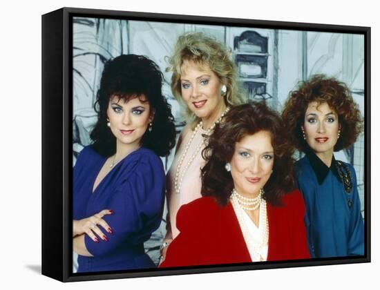 Designing Women Group Picture-Movie Star News-Framed Stretched Canvas