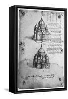 Designs for a Central Church, C1488-1490-Leonardo da Vinci-Framed Stretched Canvas