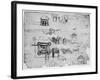 Designs for a Fortress, 1500-1505-Leonardo da Vinci-Framed Giclee Print