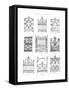 Designs for Cast-Iron Gates, from "Macfarlane's Castings"-null-Framed Stretched Canvas