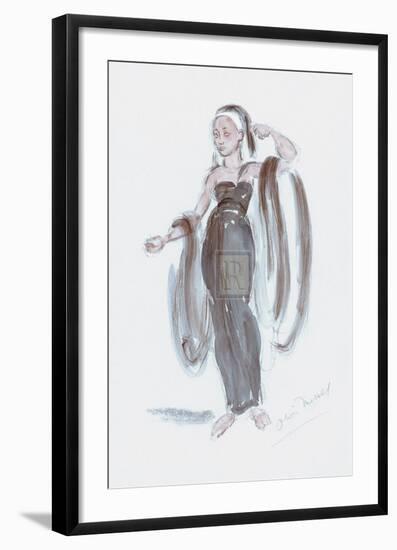 Designs for Cleopatra II-Oliver Messel-Framed Premium Giclee Print