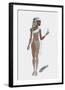 Designs for Cleopatra X-Oliver Messel-Framed Premium Giclee Print