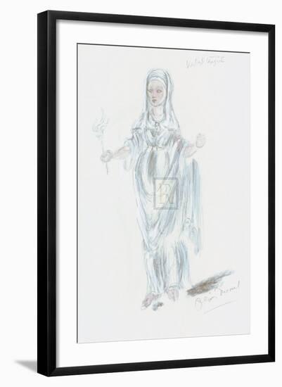 Designs for Cleopatra XL-Oliver Messel-Framed Premium Giclee Print