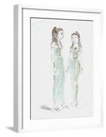 Designs for Cleopatra XLIX-Oliver Messel-Framed Premium Giclee Print