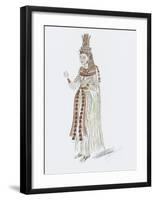 Designs for Cleopatra XLVI-Oliver Messel-Framed Premium Giclee Print