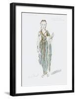 Designs for Cleopatra XLVII-Oliver Messel-Framed Premium Giclee Print