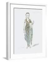 Designs for Cleopatra XLVII-Oliver Messel-Framed Premium Giclee Print