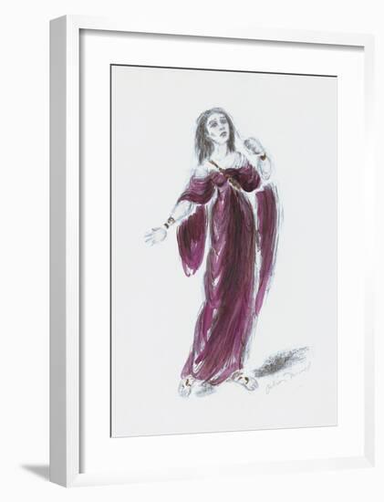 Designs for Cleopatra XVI-Oliver Messel-Framed Premium Giclee Print