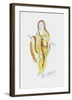 Designs for Cleopatra XVIII-Oliver Messel-Framed Premium Giclee Print