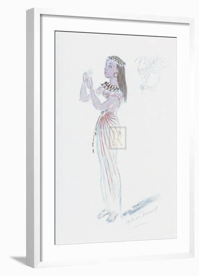 Designs for Cleopatra XXIV-Oliver Messel-Framed Premium Giclee Print