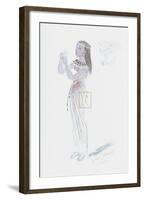 Designs for Cleopatra XXIV-Oliver Messel-Framed Premium Giclee Print