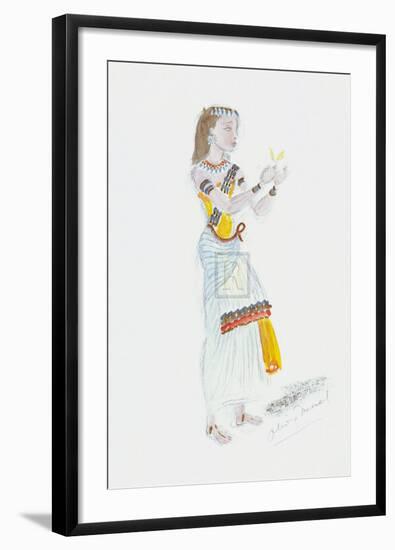 Designs for Cleopatra XXVII-Oliver Messel-Framed Premium Giclee Print