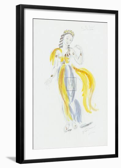 Designs for Cleopatra XXVIII-Oliver Messel-Framed Premium Giclee Print