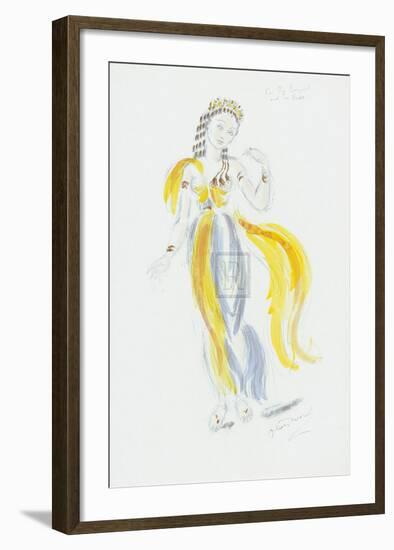 Designs for Cleopatra XXVIII-Oliver Messel-Framed Premium Giclee Print