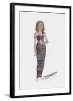 Designs for Cleopatra XXXII-Oliver Messel-Framed Premium Giclee Print