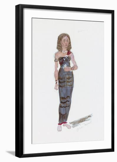 Designs for Cleopatra XXXII-Oliver Messel-Framed Premium Giclee Print