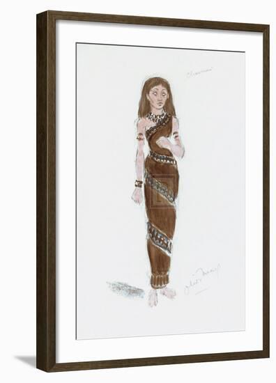 Designs for Cleopatra XXXIV-Oliver Messel-Framed Premium Giclee Print